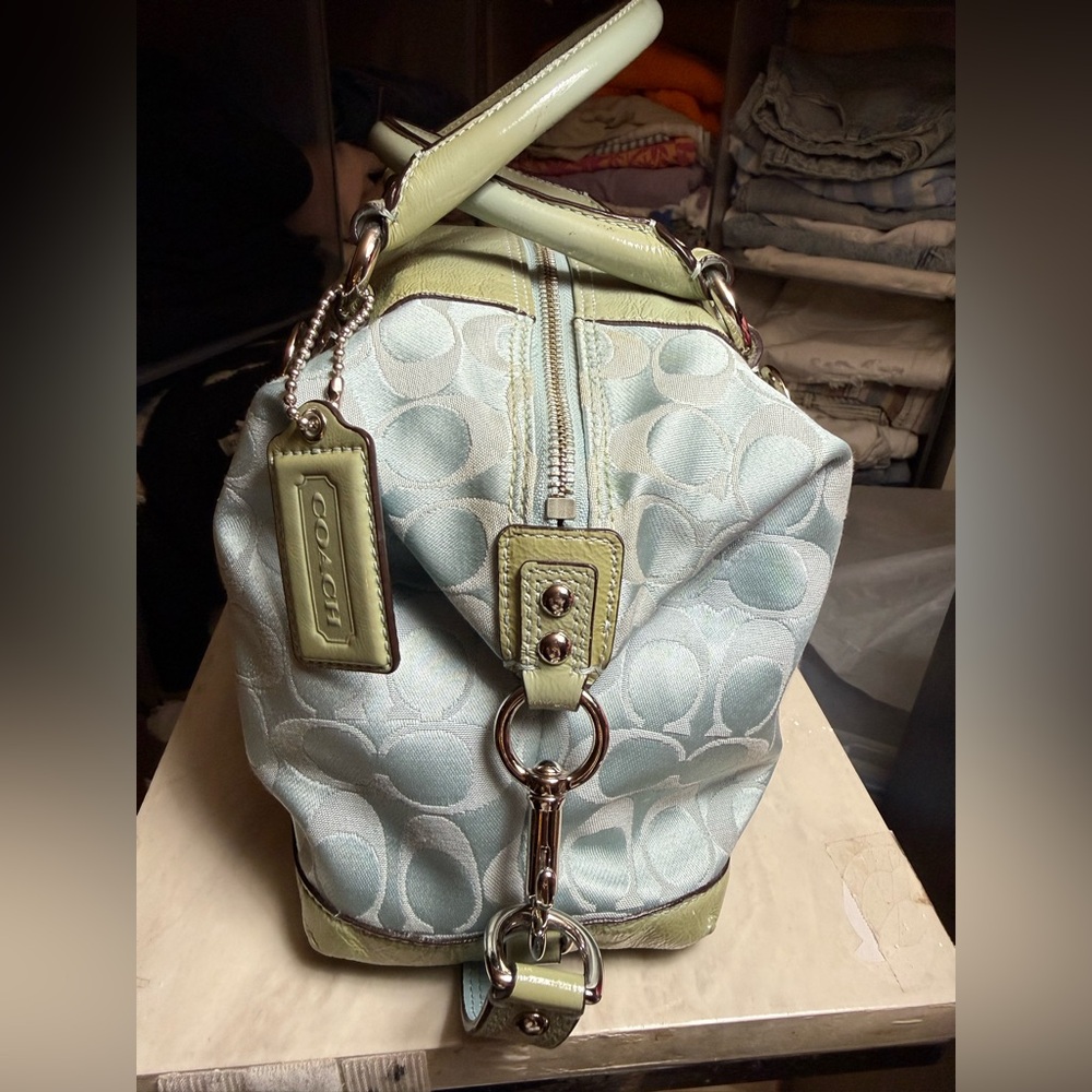 Coach Ashley Signature Satchel “Rare” Y2K bag - Picture 6 of 9
